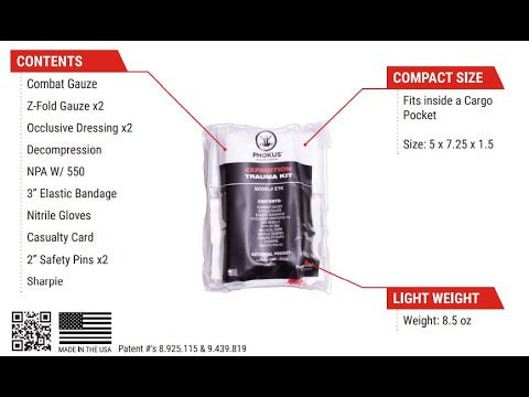 Phokus Research Group ETK Expedition Trauma Kit – GBRS Group Gear